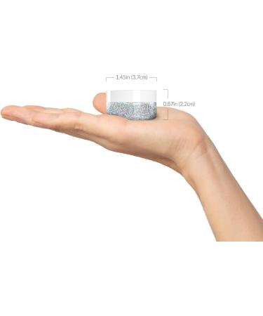 MARBLERS Cosmetic Grade Holographic Glitter Rainbow White 0.18oz - Vegan & Cruelty-Free | Eyeshadow Nail Art for Festival Rave & Party Makeup - Buy Online on GoSupps.com