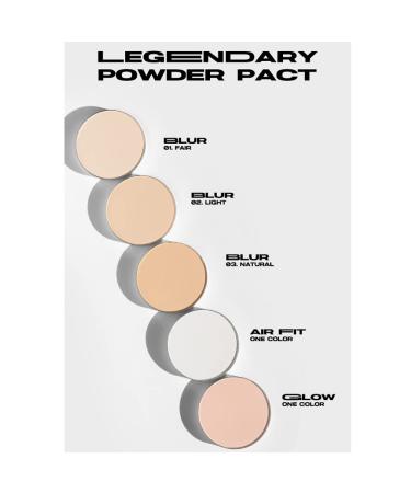 Air Fit Powder Pact 0.28oz | Lightweight Translucent Makeup Fixing Powder Compact - Vegan Formula with Mirror & Puff for Flawless Face Blur & Sebum Control - Buy Online on GoSupps.com