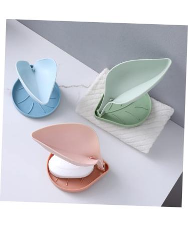 Ciieeo 6 Pcs Soap Draining Dish Double Layer Small Waterfall Soap Dish Shower Soap Container Soap Cases Bath Rinse Cup Bar Soap Holder Travel Soap Dish Decorative Trays Tub - Buy Online on GoSupps.com