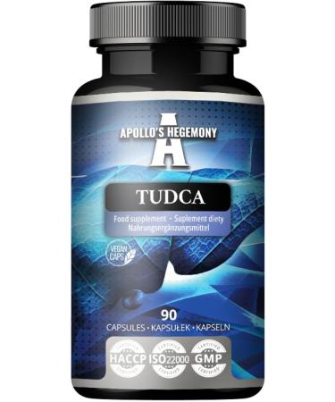 APOLLO'S HEGEMONY Tudca 100mg - 90 Vegan Capsules - A Bile Salt Dietary Supplement to Support Digestion and Liver Function - 3 Months Supply