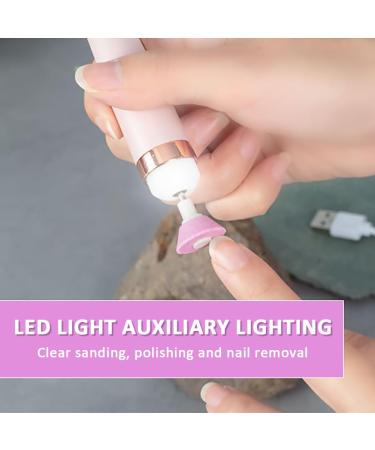 Electric Nail Sander Nail Drill Sander Set Quiet and Portable with 5 Interchangeable Tools Mini Manicure Art Pen Tools for Gel Removing - Buy Online on GoSupps.com