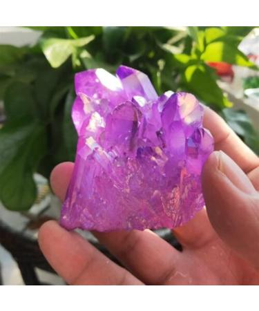 70-80g Natural electroplated Water red Crystal Cluster Specimen s Reiki Crystal Stone - Buy Online on GoSupps.com