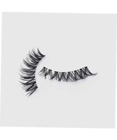 Angoily 120 Pairs Fake Eyelashes Dense Eyelash Eyelashes Extension Supplies Magnetic Eyelash False Lashes Fluffy Eyelash Fake Lash A539 Transparent Stem Set Transparent Stalk Handmade Hair - Buy Online on GoSupps.com