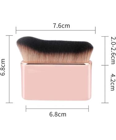 Siren Makeup Brush BeCausePro Siren Brush Foundation Makeup Brush Foundation Brush for Liquid Makeup Cream Powder (2 PCS Gold) - Buy Online on GoSupps.com