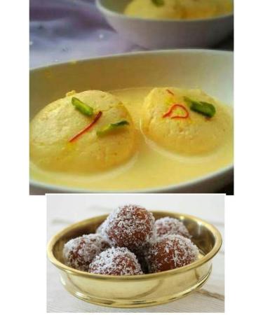 Delicious Indian Traditional Sweets Best Gift For All Occasions Raksha Bandhan Marriage Diwali Holi Ganesh Chaturthi Festival Treat For Family & Friends (Rasmalai) - Buy Online on GoSupps.com