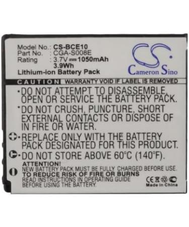 Buy WIGOR Battery Replacement for Panasonic DMW-BCE10 DMW-BCE10E RP-BP70L - Compatible with Lumix DMC-FX33A & More | Fast International Shipping - Buy Online on GoSupps.com