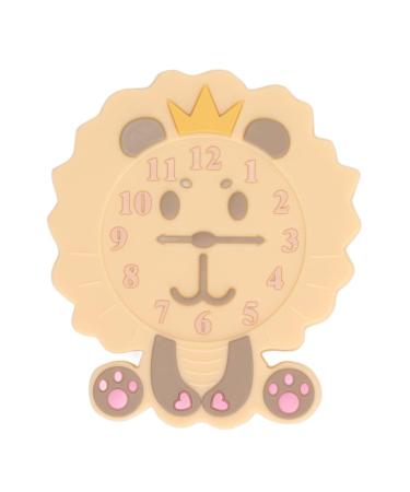 Silicone Animal Alarm Clock Baby Teether Toy for Infants - Type 3 - Buy Online on GoSupps.com