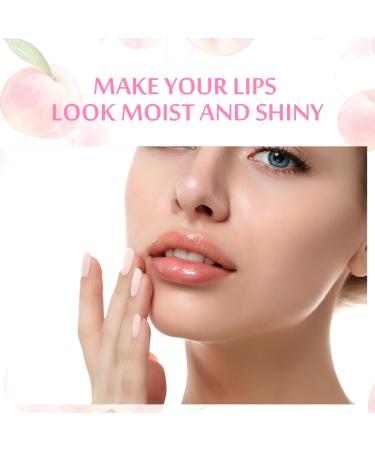 Roll Up Aoowu Glitter Lip Gloss - 6 Pack Colorless Roll-On Lip Glow Oil | Long-Lasting Moisturizing Lip Oil for Nourishing Glossy Lips - Buy Online on GoSupps.com