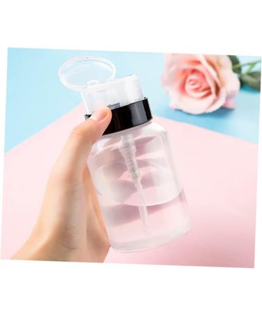  POPETPOP POPETPOP Set of 4 200ml Pump Bottles for Nail Polish Remover Pressure Pump Leak-Proof and Lockable Design - Buy Online on GoSupps.com