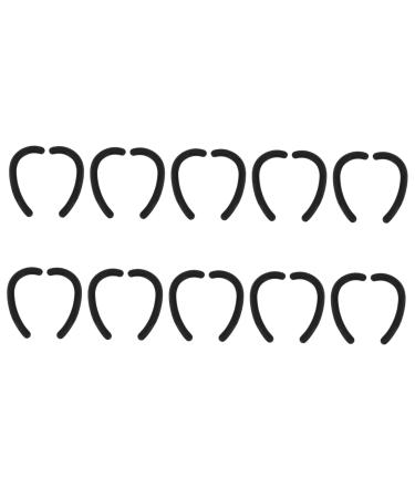 Clispeed 10 pair of anti-Snag ear bruke headgear belt facial mask for children hook mask ear bracket mask earplug glasses ear clip ear protector earlift wager 10x3cm
