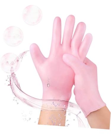 ABOOFAN 2 Sets Hydrating Sock Gloves Healing Gloves Gel Boat Socks Foot Care Socks Hand Moisturizing Gloves Socks for Dry Feet Silicone Heel Cover Beauty Hand Gloves Sebs Short Boots Soft - Buy Online on GoSupps.com