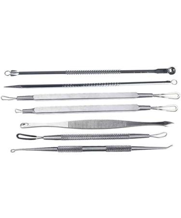 FRCOLOR 7pcs Comedone Extractor Pimple Tools Blackhead Removal Tool Extractor Tools Set - Buy Online on GoSupps.com