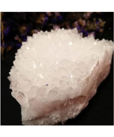 Natural Crystal Rough Crystal 100-1000g Natural White Crystal Clear Cluster Original Stone Quartz Rock Raw Gemstones Decor (Size : 100g) - Buy Online on GoSupps.com
