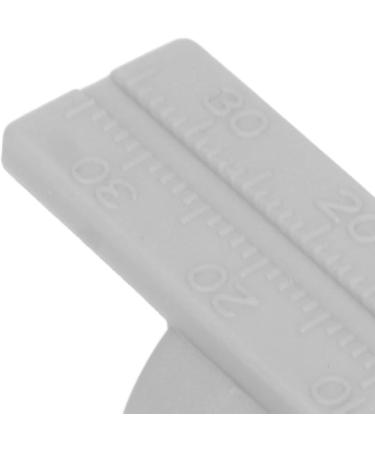 High Accuracy Dentistry Finger Lineal Ring & Shear Measure Tool - Portable Gray Plastic for Dentists - Buy Online on GoSupps.com