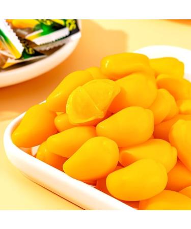 Ready to eat Mango flavored soft candy Fruit juice fudge New Year's casual snacks Delicious and sweet candy Healthy and nutritional candy Mango cake snacks gift pack (100g*1) - Buy Online on GoSupps.com