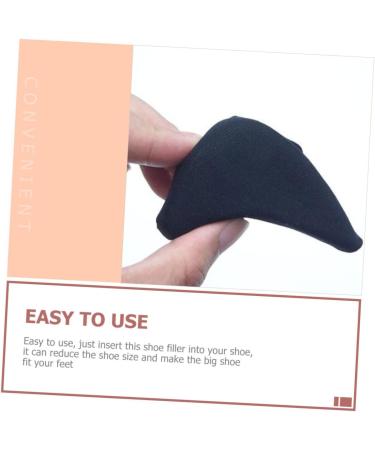 NOLITOY 6 Pairs Sponge Toe Plug Inserts for Men & Women | Forefoot Pads High Heel Fillers & Casual Shoe Tips - Perfect Fit for Oversized Shoes - Buy Online on GoSupps.com