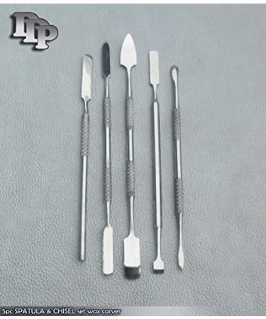 5pc Spatula & Chisel Set Wax Carver-probes-dental Picks Ddp Instruments by DDP