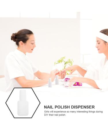 Lot de 20 Flacons de Vernis Ongles 10 Ml Transparents en Plastique Anti-Fuite Pinceau Accessoires de Manucure L gers pour Nail Art et Voyage Contenant Vernis Gel et Huile - Buy Online on GoSupps.com