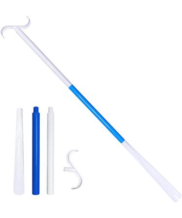 Rosixehird Sock Aid Device - Adjustable Multifunctional Sock Helper for Pregnant Women | Easy Sock Wearing in Blue & White - Buy Online on GoSupps.com