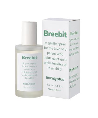 Eucalyptus Pillow & Linen Spray Natural Fabric & Room Mist for Pillows Bedding Curtains Safe for Kids & Pets Breebit