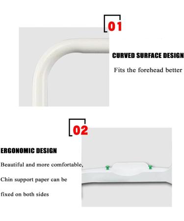 Forehead Chin Support Forehead Support Optometry Accessories Lifting Distance 95mm Linear Trainer Telescopic Bracket for Optical Shops Optometry Shops Eye Hospitals - Buy Online on GoSupps.com