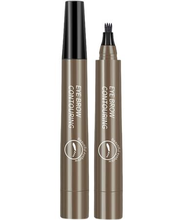 Waterproof Eyebrow - Eyebrow Pencil Waterproof | Eyebrow Marker Black For Nature Simulation Wild Eyebrows Quick Dry Long Wear No Smudge Gray Brown - Buy Online on GoSupps.com