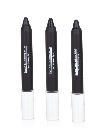 Professional Temporary Hair Chalk Pen - Non-toxic, No Mess Hair Dye - Black Color - 3 Packs/Set - Buy Online on GoSupps.com
