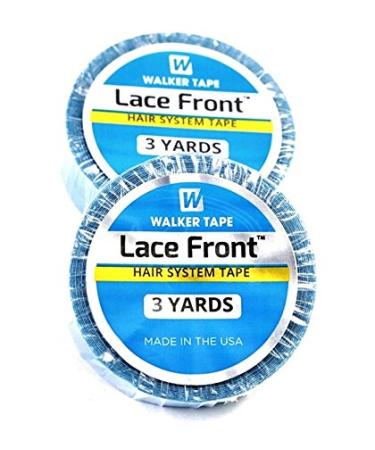 Walker Lace Front Tape - Double Sided 1/2 x 3 Yards (2 Pack) | Best Quality International Shipping - Buy Online on GoSupps.com