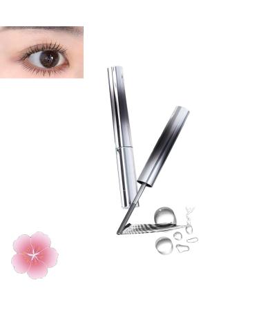 Lijieyou Mascara Lijieyou Curling Iron Mascara metal wand mascara black Curling Mascara For Straight Lashes Iron Wand Mascara Waterproof Curling Mascara Waterproof (Classic Black)