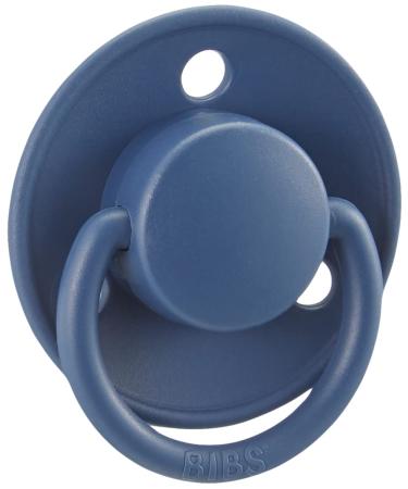 Bibs De Lux Silicone Pacifier 0-36 Months - Steel Blue | Premium International Shipping - Buy Online on GoSupps.com