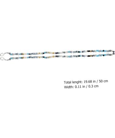 Bcoath 2-Piece Glasses Mask Chain | Anti-Slip Lanyard & Accessories for Masks | Portable & Practical Glasses Hanging Solutions - Buy Online on GoSupps.com