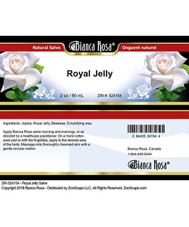 Bianca Rosa Royal Jelly Salve (2 oz ZIN: 524154) - 2 Pack - Buy Online on GoSupps.com