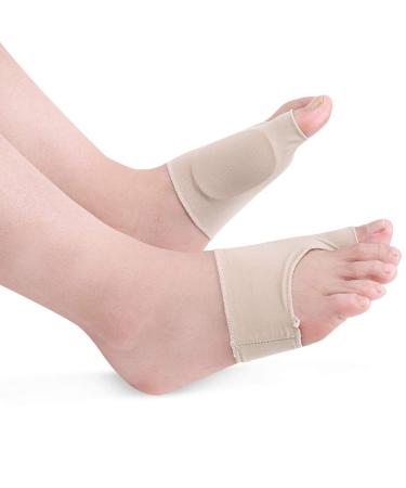 Higger Hallux Valgus Gel Pad Bunion Sleeves - Effective Bunion Relief Booties for Post-Operation Comfort - Wearable with Shoes - Buy Online on GoSupps.com