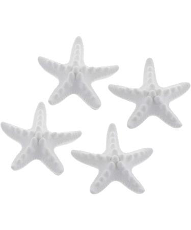 LOVIVER 4 Starfish Aromatic Essential Oil Fragrance Stone - White Room Decor for Refreshing Scents | International Shipping Available - Buy Online on GoSupps.com
