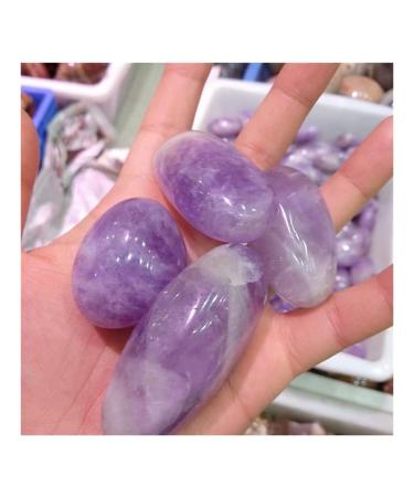 Primary Stones and Minerals Stone Crafts Natural Amethyst Quartz Tumbled Stone Play Rock Voilet Crystal Polished Gemstones for Primary Stones and Minerals