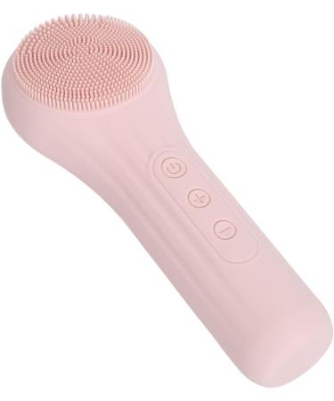 Electric Face Cleansing Brush Vibration Heating Waterproof Silicone Facial Deep Cleansing Brush - Buy Online on GoSupps.com