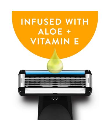 BIC 5-Blade Unisex Shaving Razor - Smooth Close Shave for Men and Women, 4 Cartridges - Buy Online on GoSupps.com