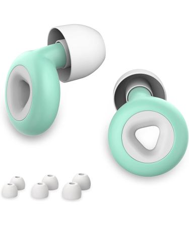 KERWHIS Noise Cancelling Ear Plugs for Sleeping | Super Soft Reusable Silicone Earbuds with 6 Tips (S/M/L) - 25dB Hearing Protection - Buy Online on GoSupps.com