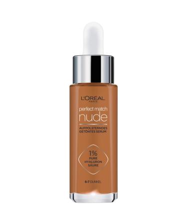 L'Or al Paris tinted serum nourishing liquid foundation with hyaluronic acid Perfect Match Tinted Serum No. 6-7 medium 1 x 30 ml 30 ml (1 Pack) 6-7 dark - Buy Online on GoSupps.com