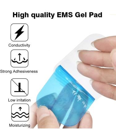 Replacement Gel Pads for EMS Trainers | Hydrogel Muscle Stimulator Spare Parts | 20-Piece Set - Buy Online on GoSupps.com
