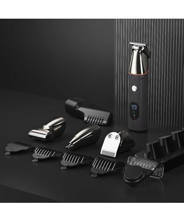 Buy Digital Multifunctional Electric Hair Clipper - Gray | International Shipping Available - Buy Online on GoSupps.com