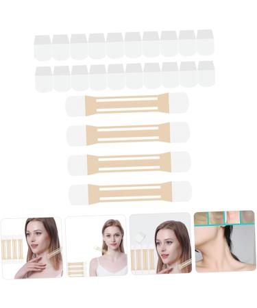 VINTORKY 4pcs Neck Lift Stickers Makeup Neck Tape Neck Tightening Tapes Patch Swan Neck Rubber 20.5x4cm As Shown - Buy Online on GoSupps.com