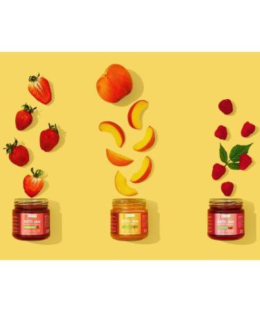 BeKeto Keto Jam - Very Strawberry Keto Jam 200g Low Carb Vegan Gluten Free Natural & Completely Sugar Free. - Buy Online on GoSupps.com