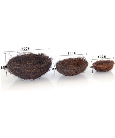 Buy Wofashpuret Artificial Spring Branches & Bird Nest Decor - 20cm Floral Moss Decoration for Home & Garden - Buy Online on GoSupps.com
