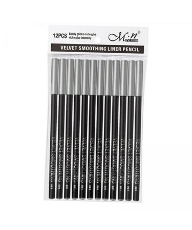 Generic Crayon pour Les Yeux Facilit D'application Pr cision de La Pointe Stylo Cosm tique Maquillage Des Yeux pour Femmes et Filles 2x12 Unit s