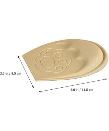 4 Pairs Forefoot Half Size Pad Insoles - Plantar Foot Cushions & High Heel Inserts for Women's Pumps - Comfort & Support Orthotics - Buy Online on GoSupps.com