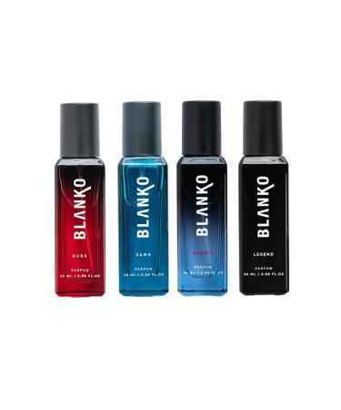 BL ANKO By King Powerful Men Collection Tlt Parfum 20Ml Pack Of 4 | Longest Lasting Mens Dawn Scented Liquid Perfume Technology | Luxury Fragrance Gift Set For Husband Father Brother - Buy Online on GoSupps.com