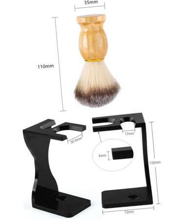 Beaupretty 5-Piece Razor Set for Men | Personal Grooming & Shaving Kit | Face & Beard Razor with Acrylic Stand - Buy Online on GoSupps.com