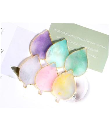 Buy Healeved Color Display Plate Makeup Palette - Nail Art Drawing Dish for Gel Resin & Manicure - 11.4x7.2cm White - International Shipping Available - Buy Online on GoSupps.com