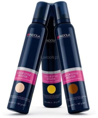 Indola Profession Color Style Foam 200 ml Light Brown - Buy Online on GoSupps.com